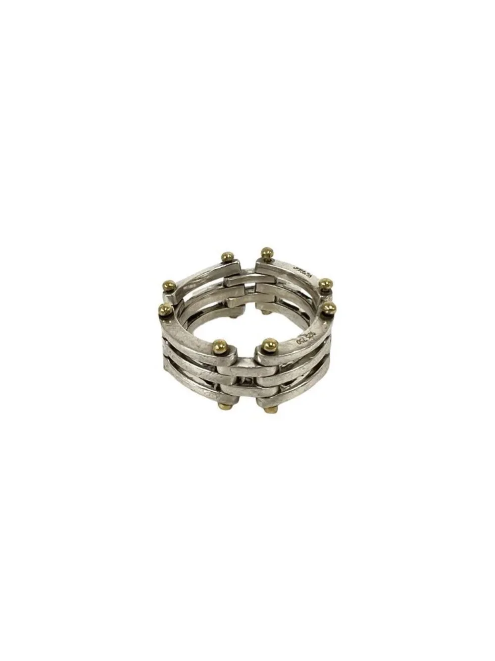 Tiffany & Co Vintage Gate Ring 925 Sterling Silver Accessory